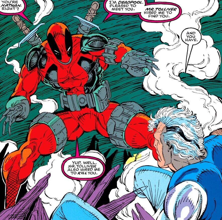 Deadpool First Appearance New Mutants 98