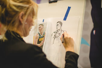 Artist Tula Lotay Jumps Into the NBA Season With NYCC Live Art Experience