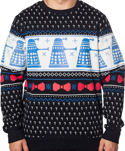 Doctor Who ugly sweater