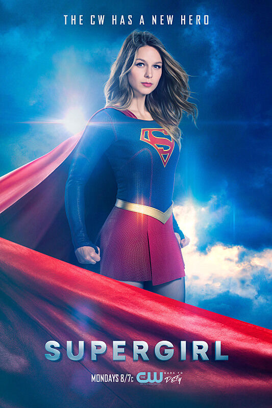 Supergirl -- Image SPG_S2_KEYART.1 -- Pictured: Melissa Benoist as Supergirl -- Photo: Frank Ockefels III/The CW -- &Atilde;&Acirc;&Atilde;&Acirc;&copy; 2016 The CW Network, LLC. All Rights Reserved