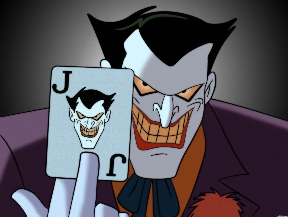 The Joker plays The Joker card
