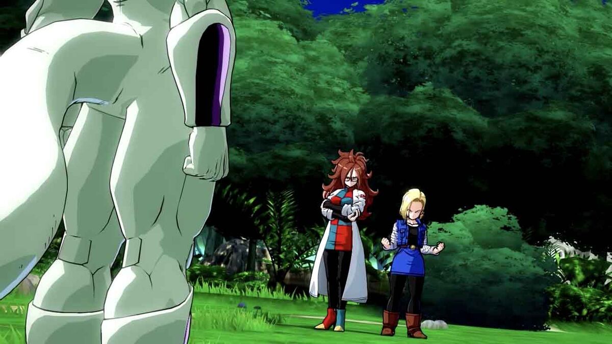 Frieza Android 21 Android 18 Krillin
