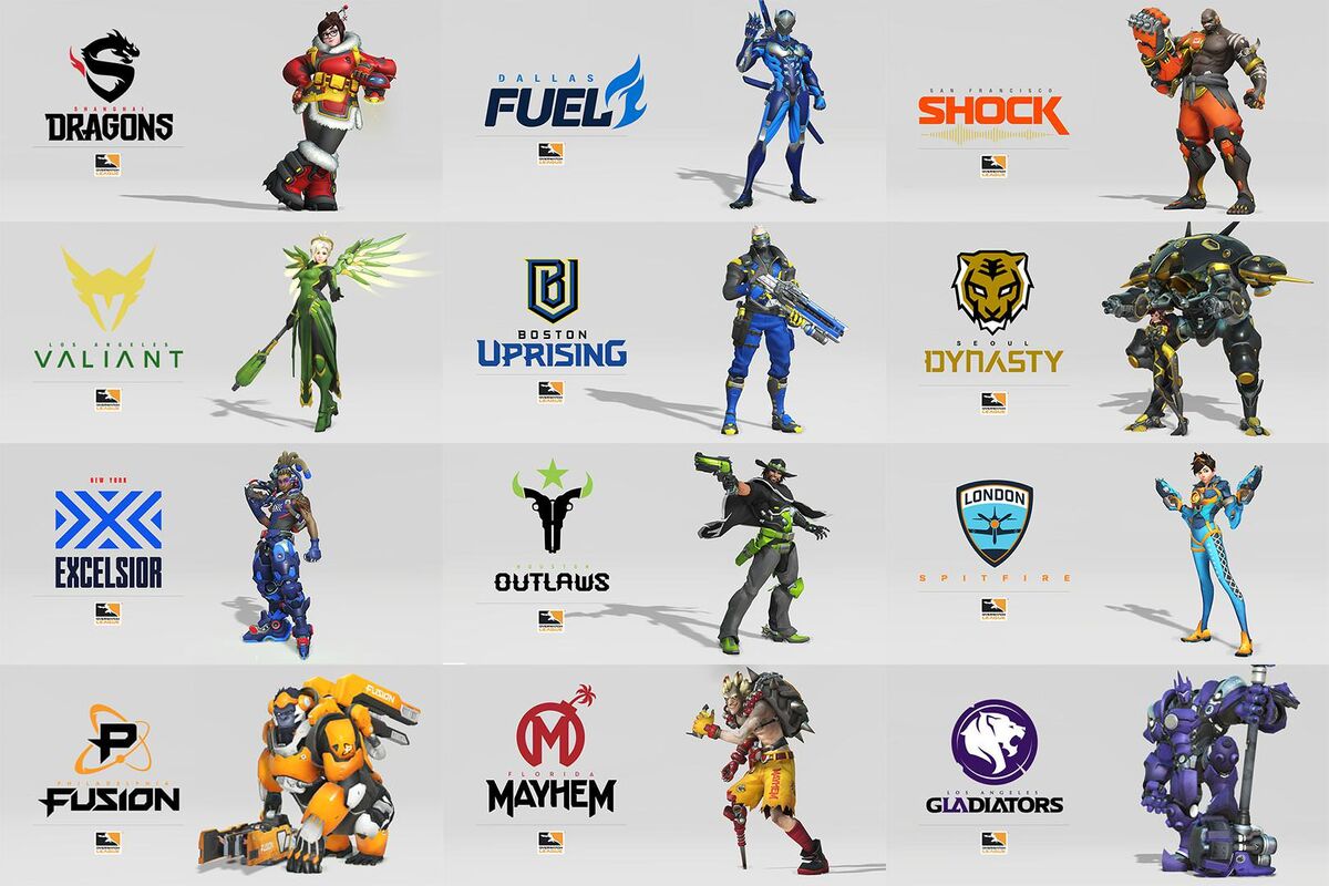 Overwatch League teams