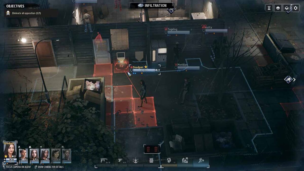 Phantom Doctrine spawn camera cover blown