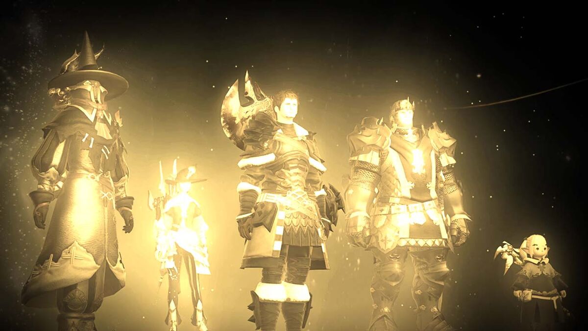 FFXIV Shadowbringers Five former Warriors of Darkness