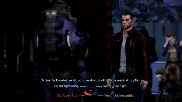 Mass Effect 3 Dialogue Wheel