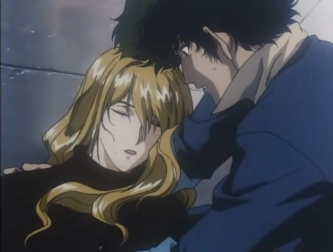 Julia and Spike from Cowboy Bebop