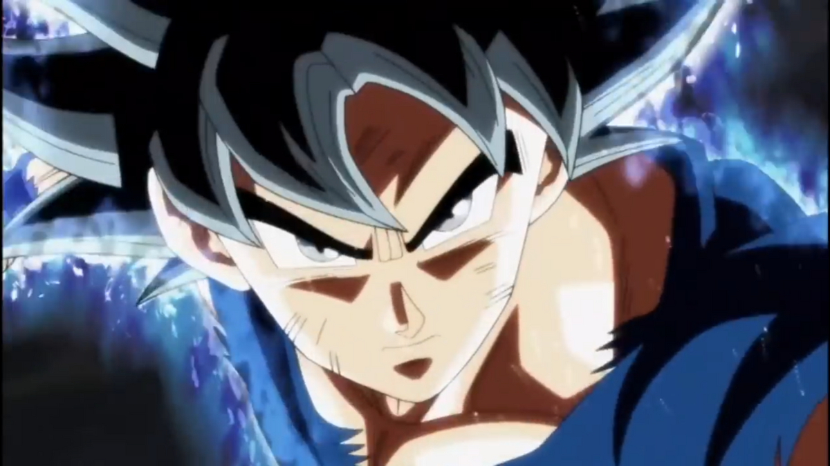 Goku using Ultra Instinct