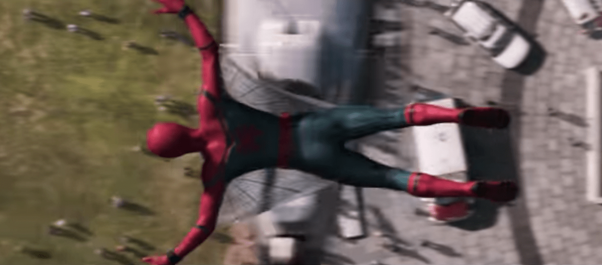 Web wings in Spider-Man: Homecoming