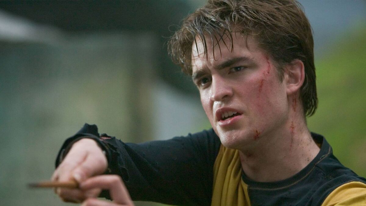 Pattinson as Cedric Diggory