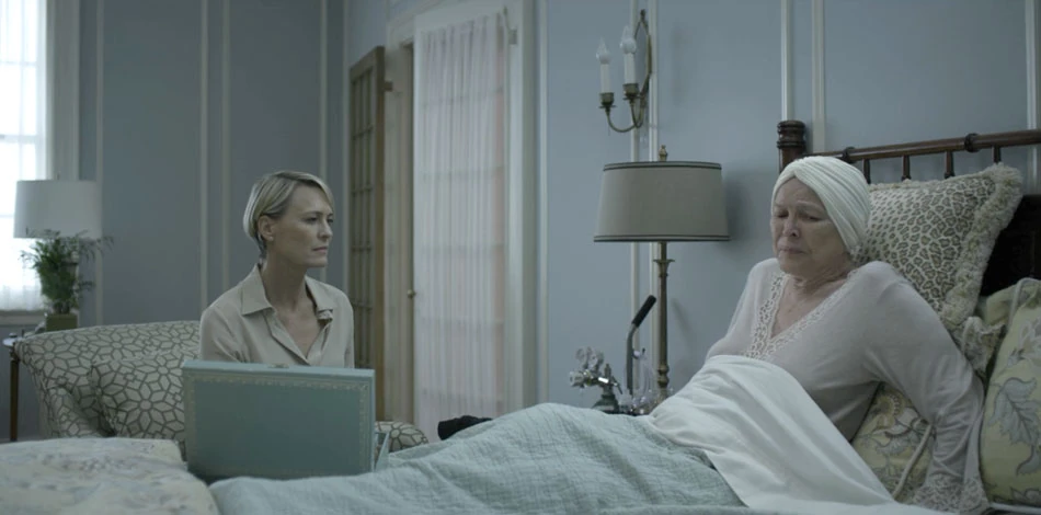 claire and sick mother house of cards