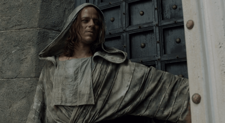 Jaqen Hghar game of thrones faceless men opens steel door