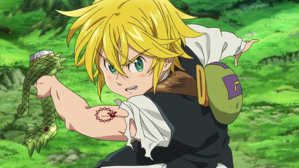 best anime heroes of 2018 Meliodas from The Seven Deadly Sins