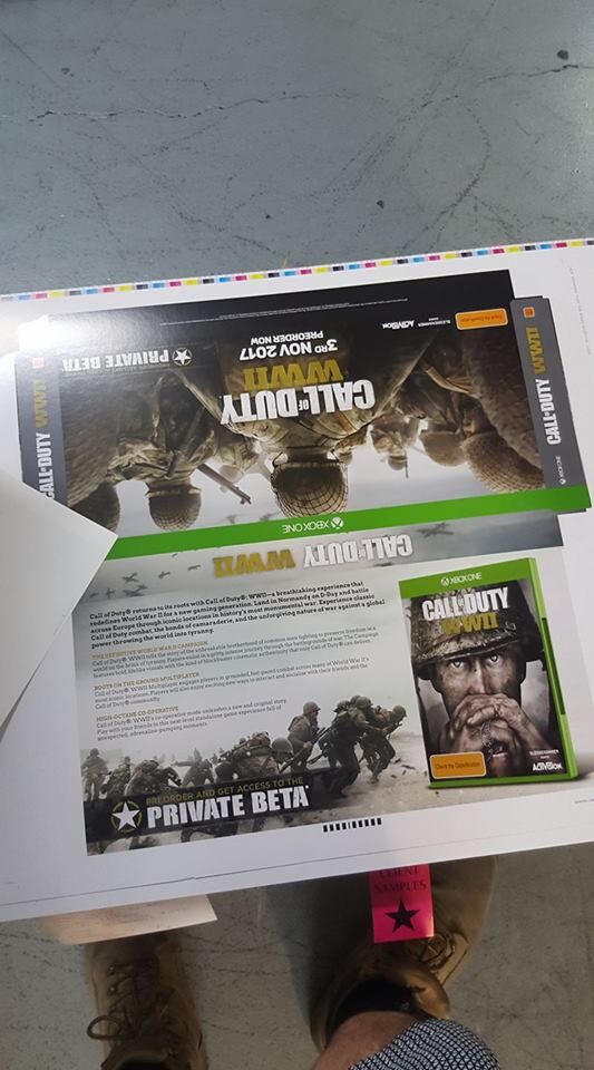 COD WWII leaked Promo material