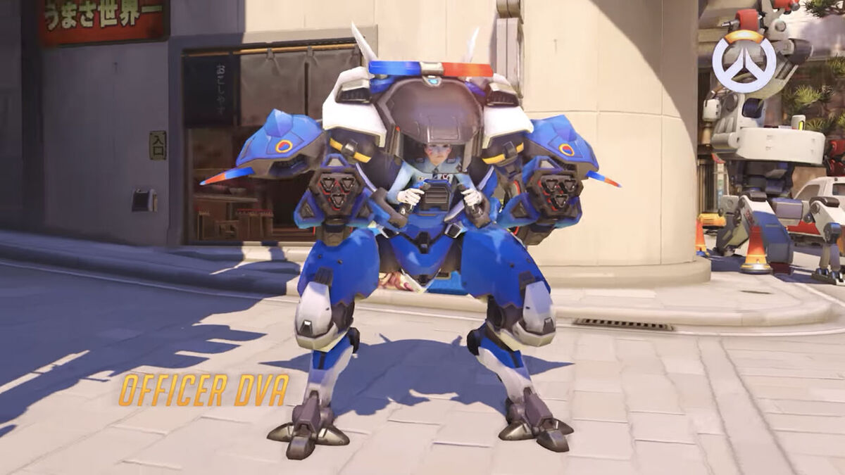 Officer D.Va Heroes of the Storm mech
