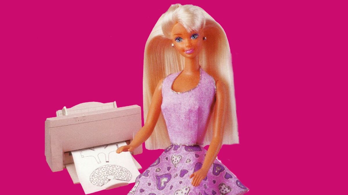 Barbie Fashion Designer Download (1996 Educational Game)