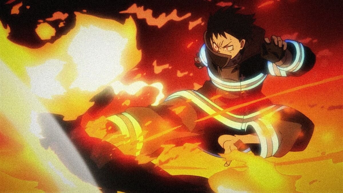 Fire Force - Shinra vs Leonard Burns, Fire Force - Shinra vs Leonard Burns  Un combat enflammé ! 🔥 - 🇯🇵 - 🎮 Discord :  📸  Instagram : animeworld_fr, By Anime World