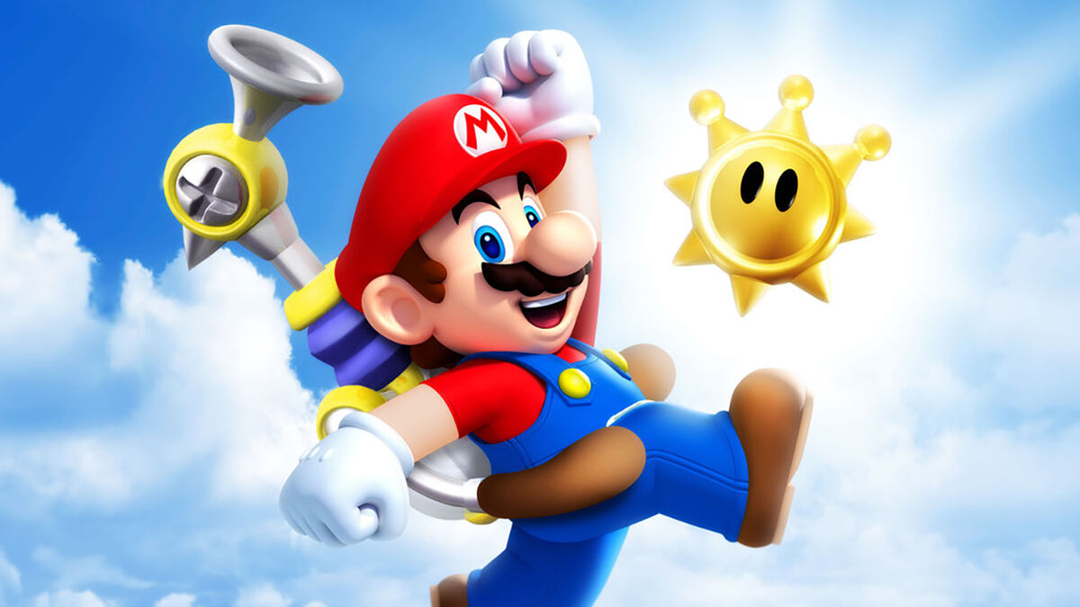 Super Mario Sunshine GameCube games list FLUDD