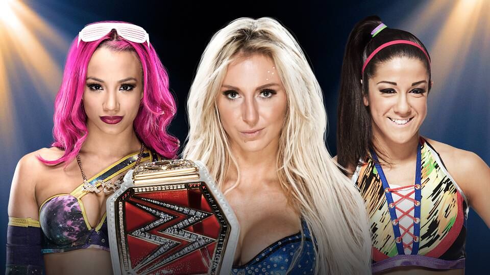 Sasha Banks, Charlotte, and Bailey face off at WWE Clash of Champions