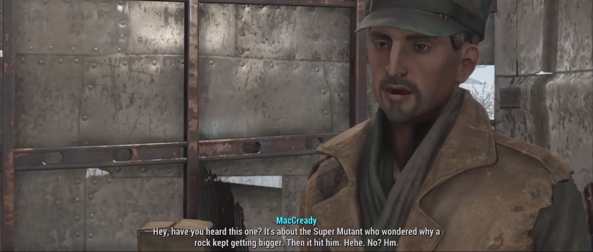 Mayor MacReady in Fallout 4