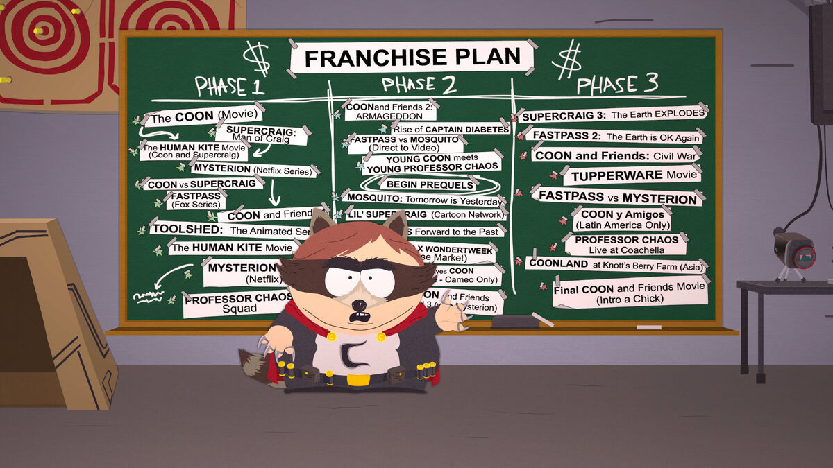 South Park The Fractured But Whole Carman explains the franchise plan