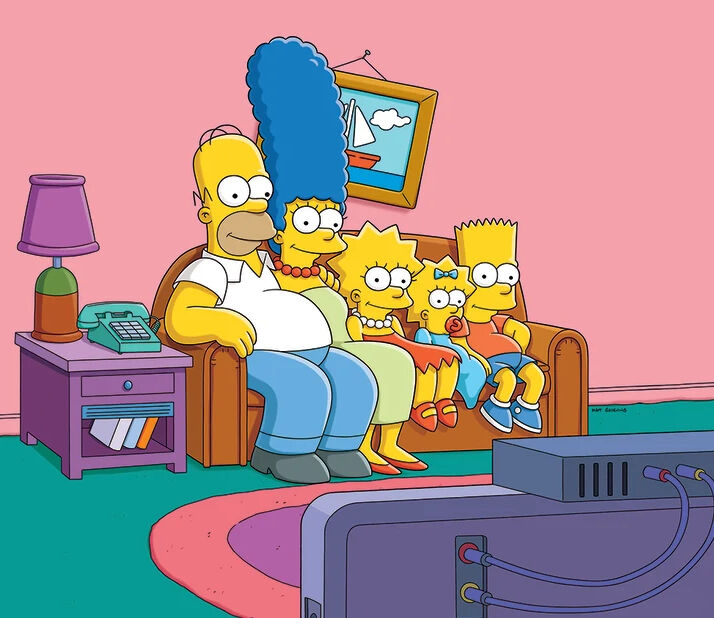 simpsons couch