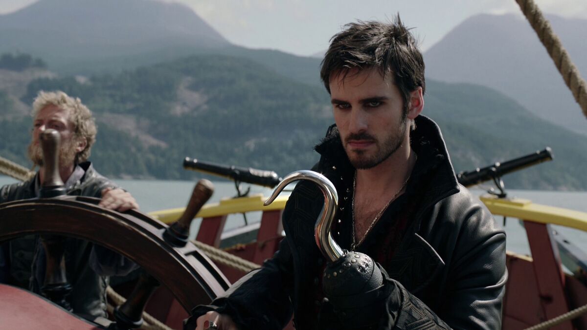 once upon a time captain hook