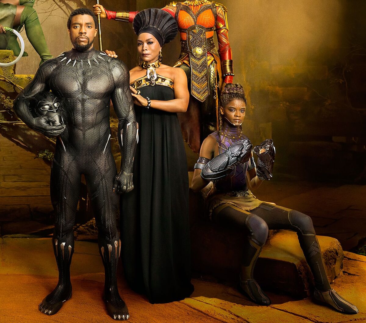 The royal family of Wakanda