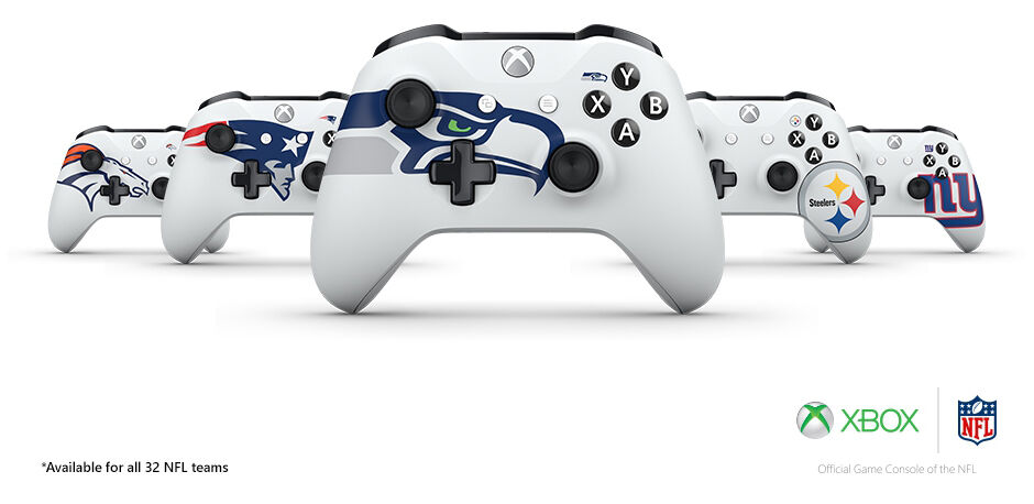 Xbox One Design Lab Controller - NFL Edition