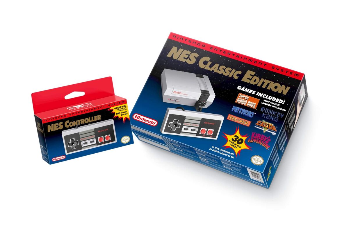 NES classic edition package