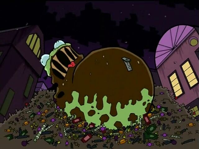 Bloated Gir the Candy Hutt Dog