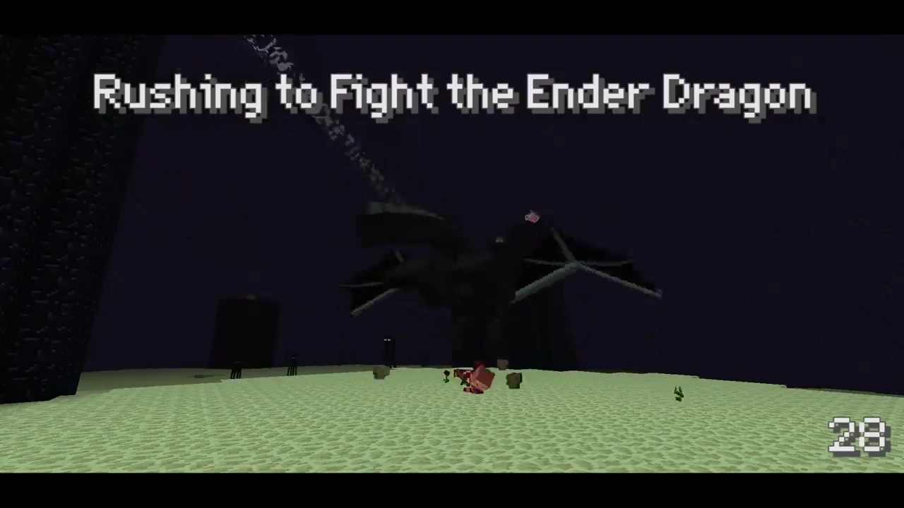 Rushing to Fight the Ender Dragon 50 Ways to Die in Minecraft Wiki
