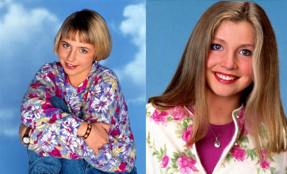 Roseanne Alicia Goranson and Sarah Chalke as Becky