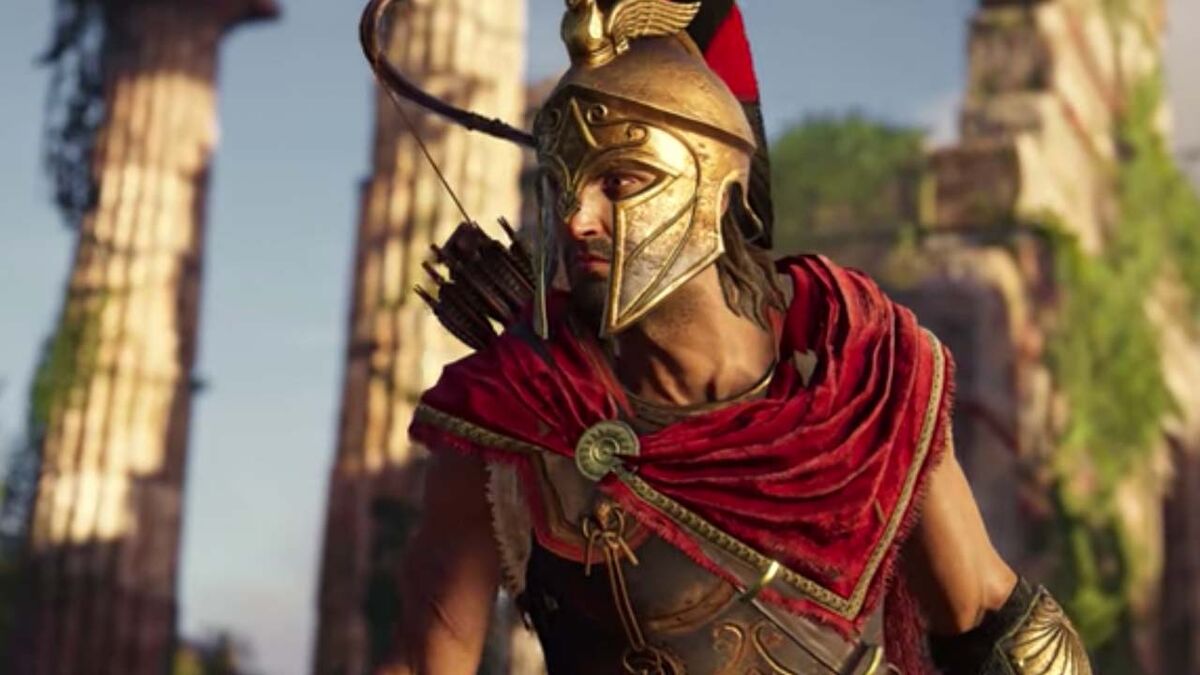 Spartan soldier Assassins Creed Odyssey gameplay