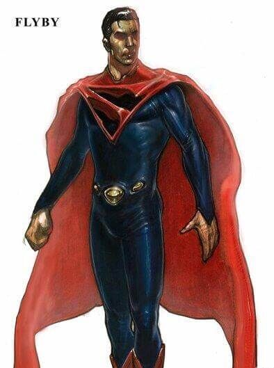 superman flyby concept art