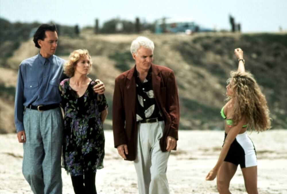 L.A. STORY, Richard E. Grant, Victoria Tennant, Steve Martin, Sarah Jessica Parker, 1991