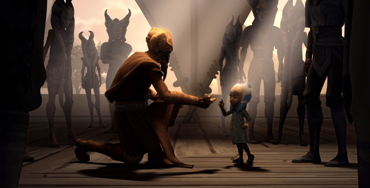 Star Wars: The Clone Wars, &quot;The Gathering&quot;: Plo Koon meets Ahsoka Tano