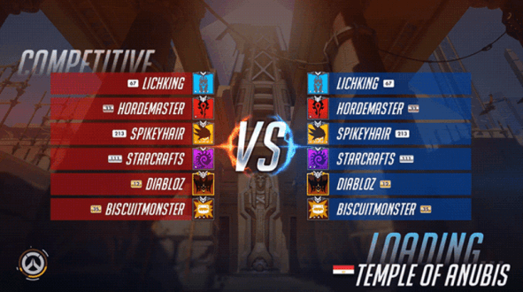Competitive Mode Overwatch Battle