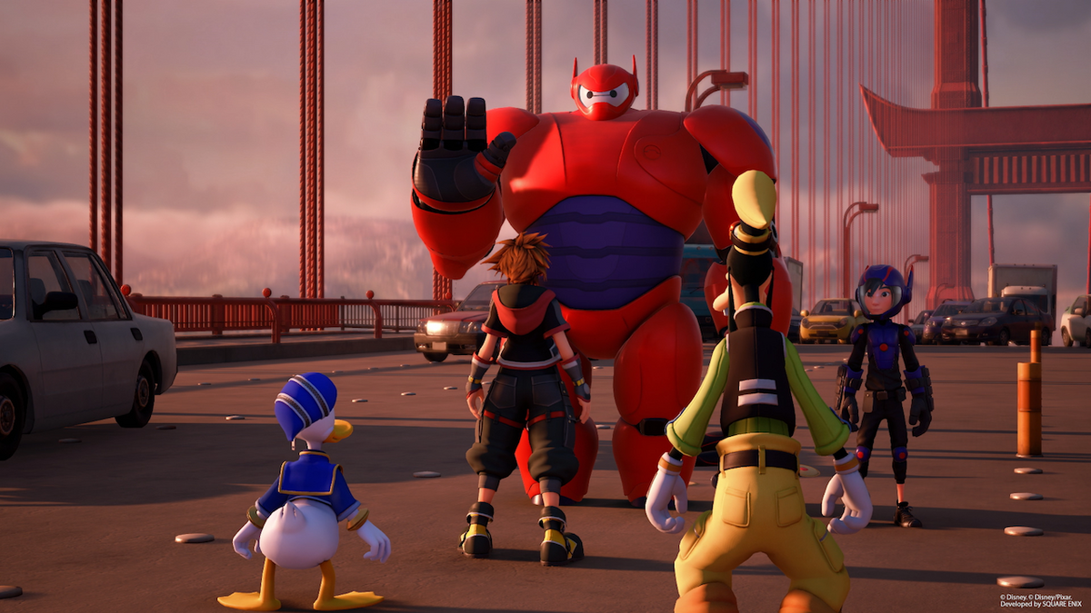 Big Hero 6 in Kingdom Hearts 3