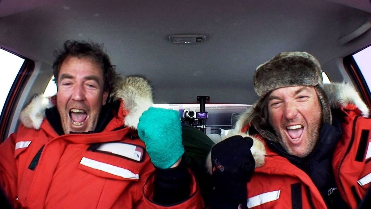 Top Gear Polar Special Jeremy Clarkson James May Pole Winning