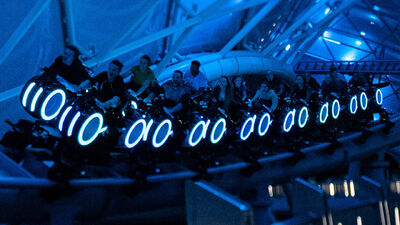 Walt Disney World's New TRON Lightcycle / Run Ride Brings Guests into The Grid