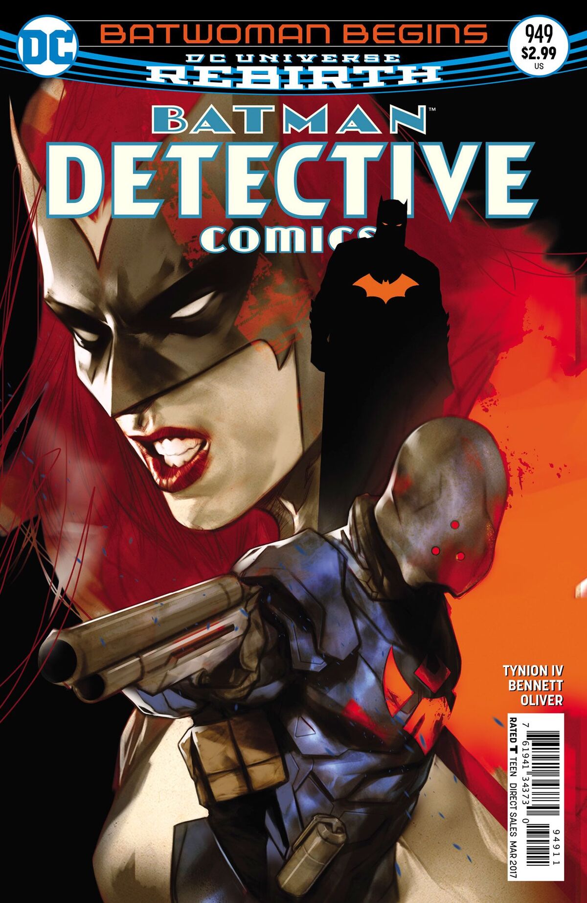 Batwoman Begins Batman Detective Comics DC Rebirth Issue 949
