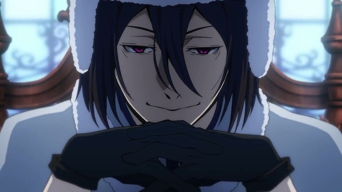 Bungo Stray Dogs Fyodor D looking smug