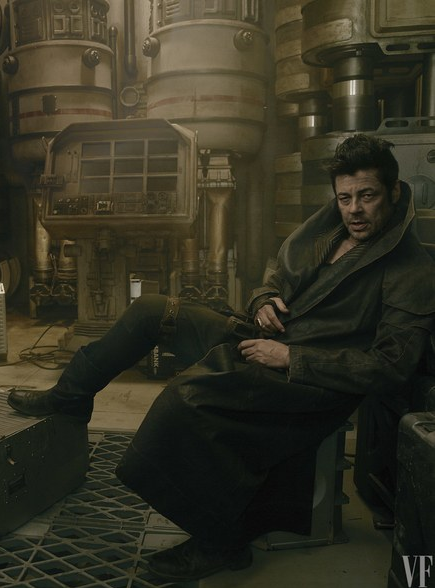 benicio del toro star wars: the last jedi