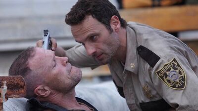 Looks Like Merle Still Has Beef With His 'Walking Dead' Nemesis Rick