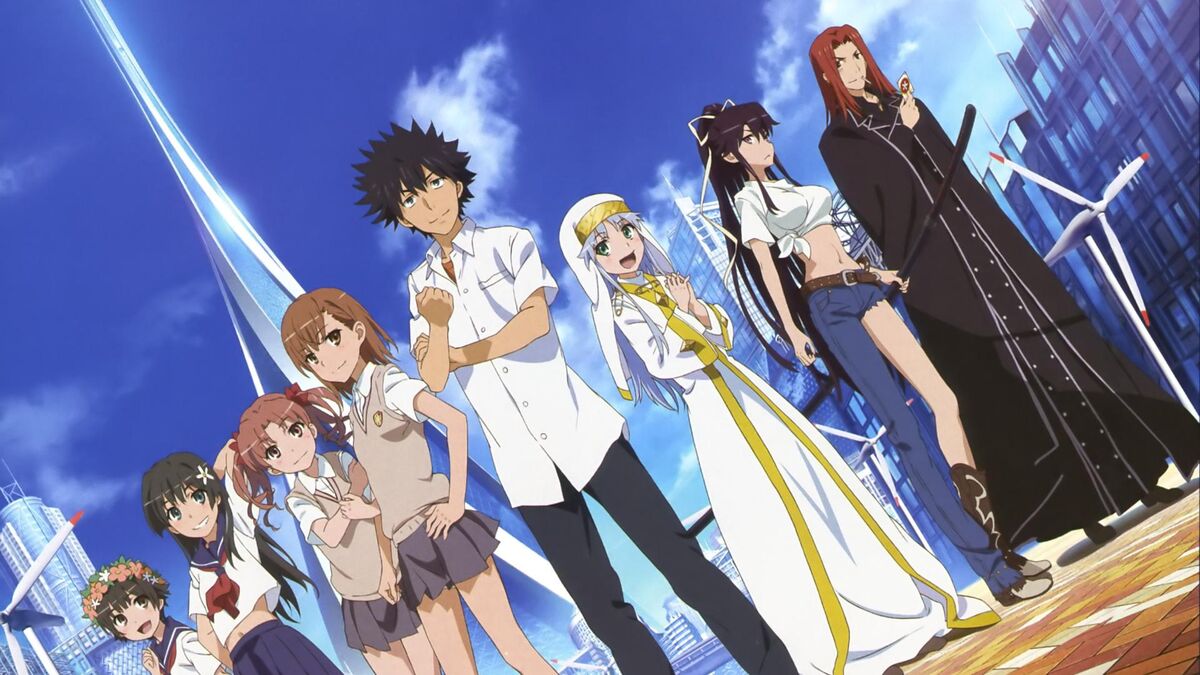 anime shows with large cast A Certain Magical Index