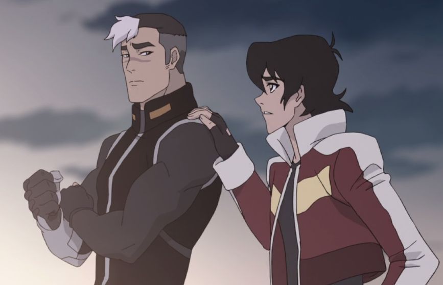 Shiro and Keith Voltron Legendary Defender