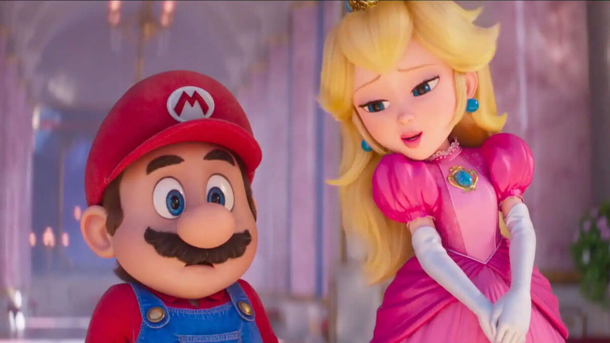 live action extremely hot princess peach in tight