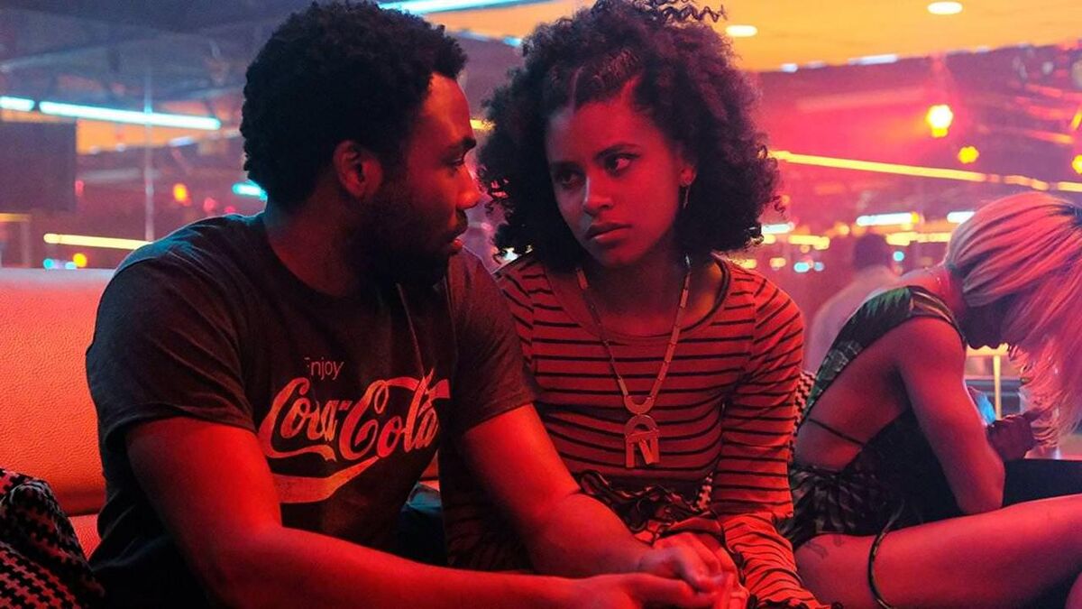 Donald Glover and Zazie Beetz in 'Atlanta'