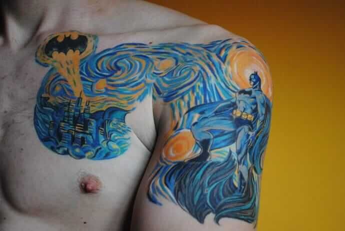 Batman tattoo